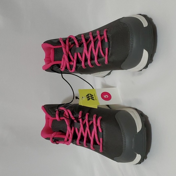 All in motion Kids Dawson Lace-up Winter Boots ~ Gray - Picture 10 of 16